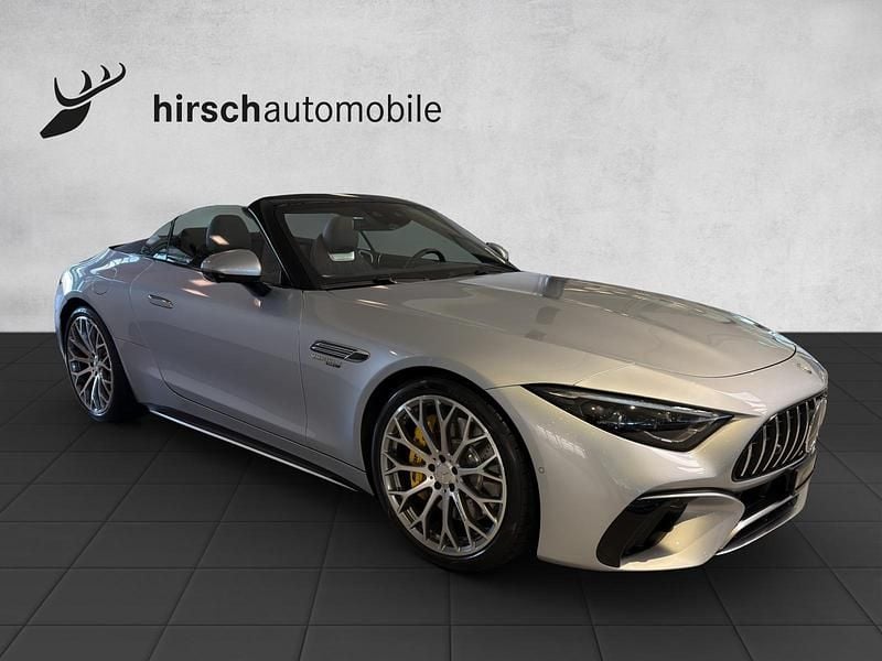 Silber Gebraucht 2025 Mercedes SL55 AMG Executive Cabrio | CHF 159’500 (Fairer Preis) - Bild 1/4