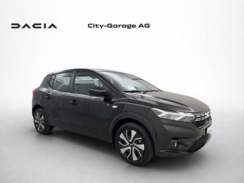 Neu Dacia Sandero Expression 91 PS (66 kW) 2025 Schwarz Limousine