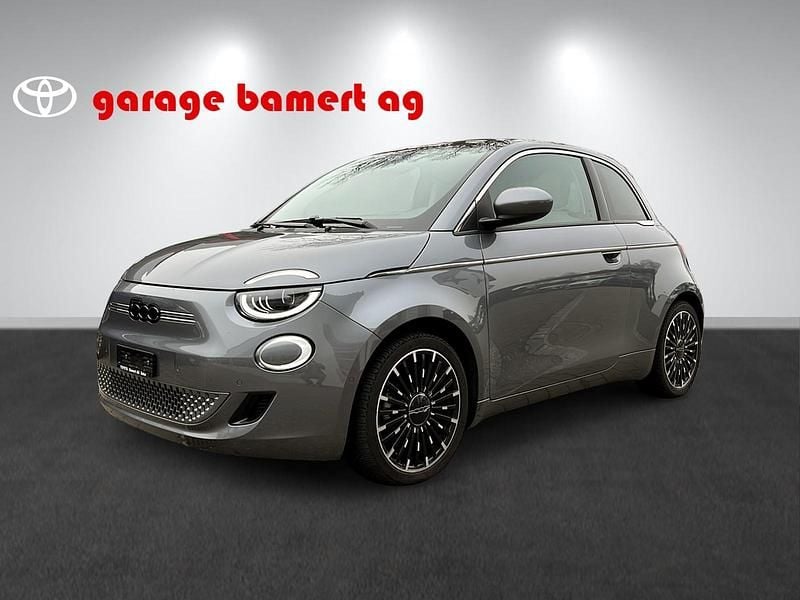 Grau Gebraucht 2023 Fiat 500e La Prima Limousine | CHF 19’990 (Guter Preis) - Bild 1/4