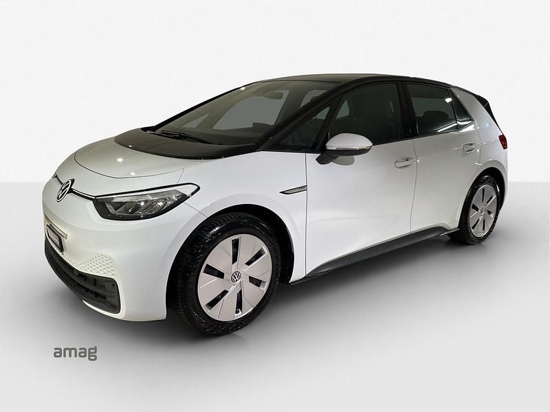 Gletscherweiss met.schwarz Gebraucht 2021 VW ID.3 Pro Kleinwagen | CHF 20’500 (Guter Preis) - Bild 1/3