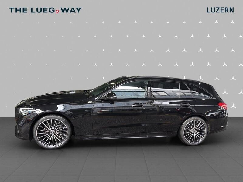 Gebraucht Mercedes C220 AMG line 197 PS (144 kW) 2025 Schwarz Kombi