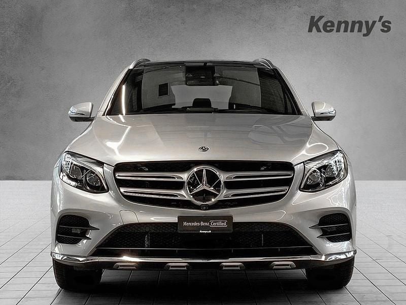 Gebraucht Mercedes GLC250 AMG line 211 PS (155 kW) 2018 Silber SUV