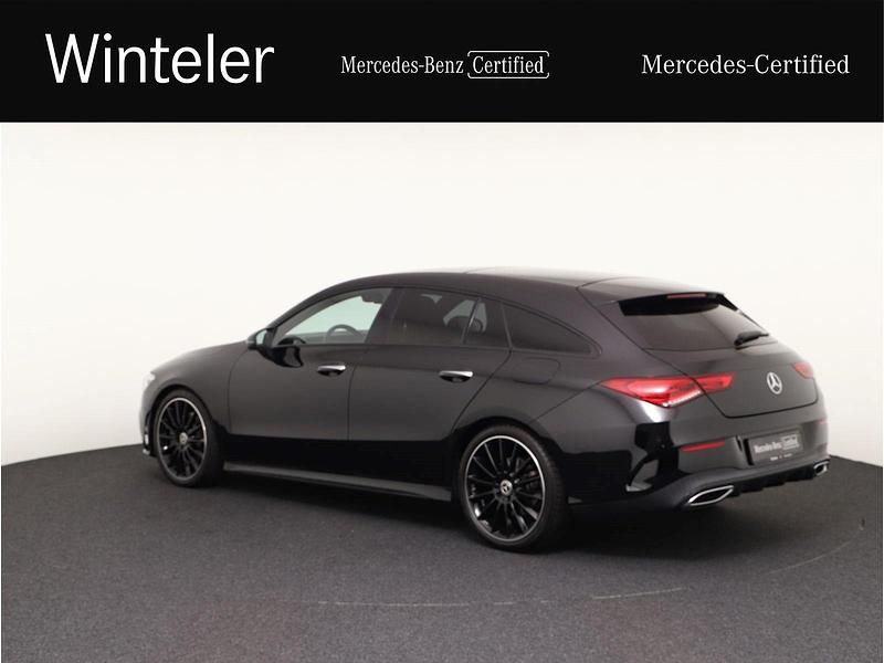 Gebraucht Mercedes CLA200 Shooting Brake AMG line 150 PS (110 kW) 2020 Schwarz Kombi