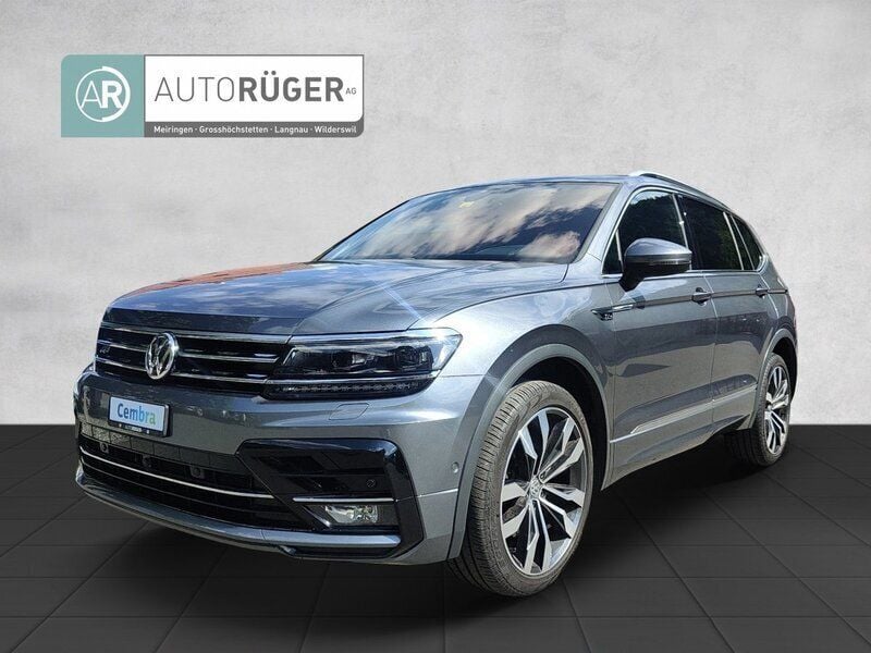 Grau Gebraucht 2019 VW Tiguan Allspace Highline SUV | CHF 38’880 - Bild 1/4