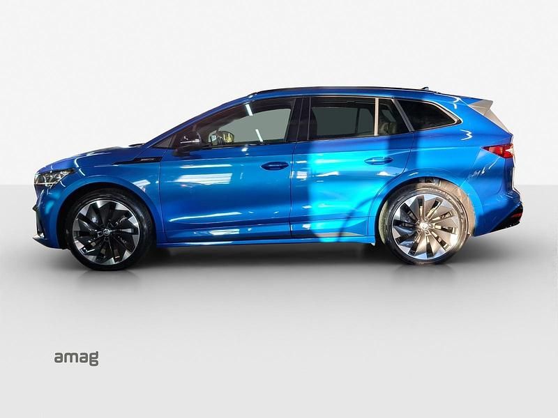 Gebraucht Skoda Enyaq iV SportLine 194 kW (265 PS) 2021 Race blau, metallic SUV