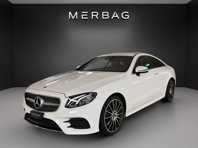 Gebraucht Mercedes E400 AMG line 333 PS (244 kW) 2018 Weiss Coupé
