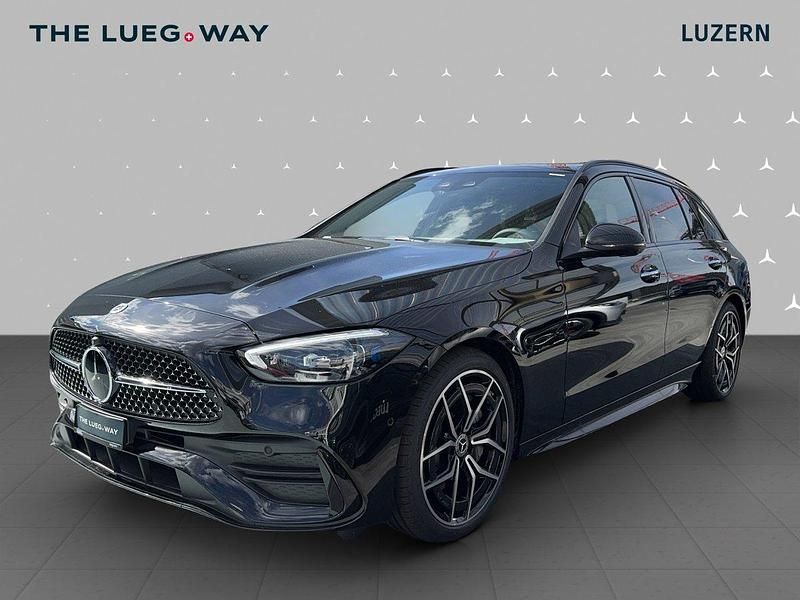 Gebraucht Mercedes C220 197 PS (144 kW) 2024 Schwarz Kombi