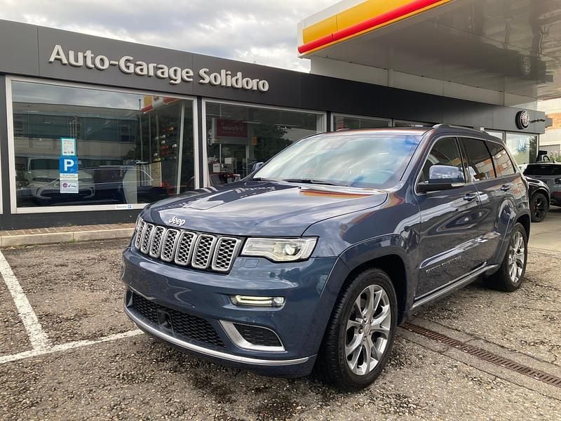 Blau Gebraucht 2020 Jeep Grand Cherokee Summit SUV | CHF 36’800 (Etwas zu teuer) - Bild 1/4