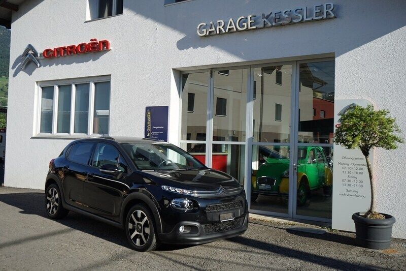 Gebraucht Citroën C3 PureTech 110 PS (80 kW) 2018 Schwarz Kleinwagen