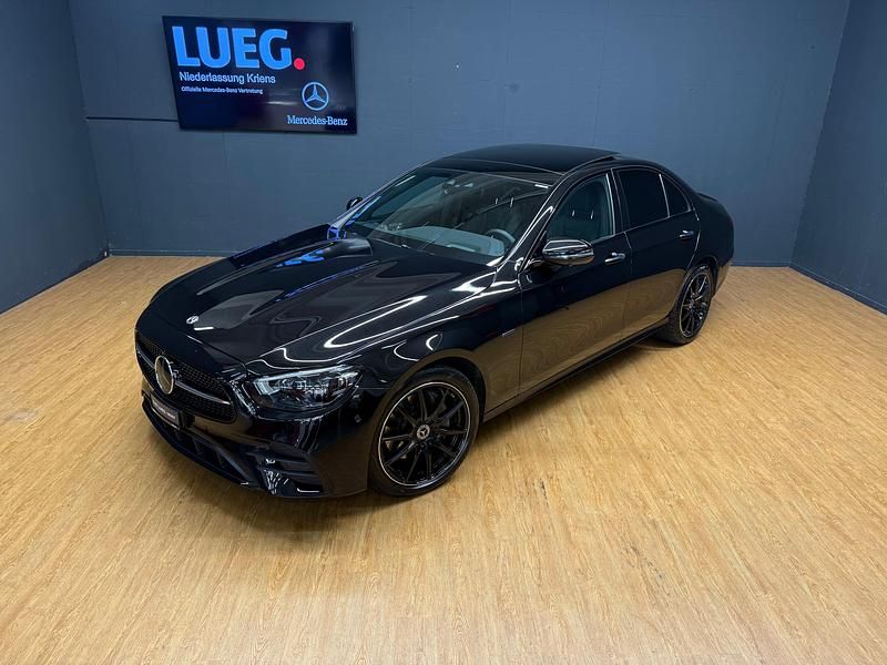Gebraucht Mercedes E220 AMG 200 PS (147 kW) 2023 Schwarz Limousine