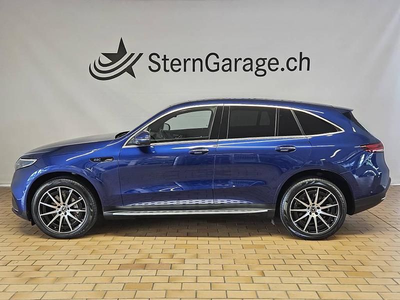 Gebraucht Mercedes EQC400 AMG line 300 kW (408 PS) 2021 Blau SUV