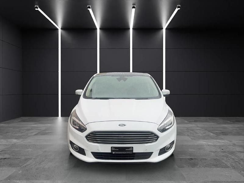 Gebraucht Ford S-MAX Titanium 240 PS (176 kW) 2016 Weiss Van / Kleinbus