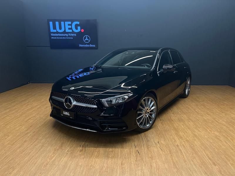 Schwarz Gebraucht 2023 Mercedes A250 AMG Limousine | CHF 34’900 (Guter Preis) - Bild 1/4