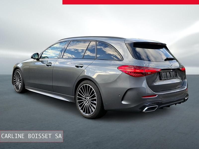 Gebraucht Mercedes C220 AMG line 220 PS (161 kW) 2024 Anthrazit Kombi