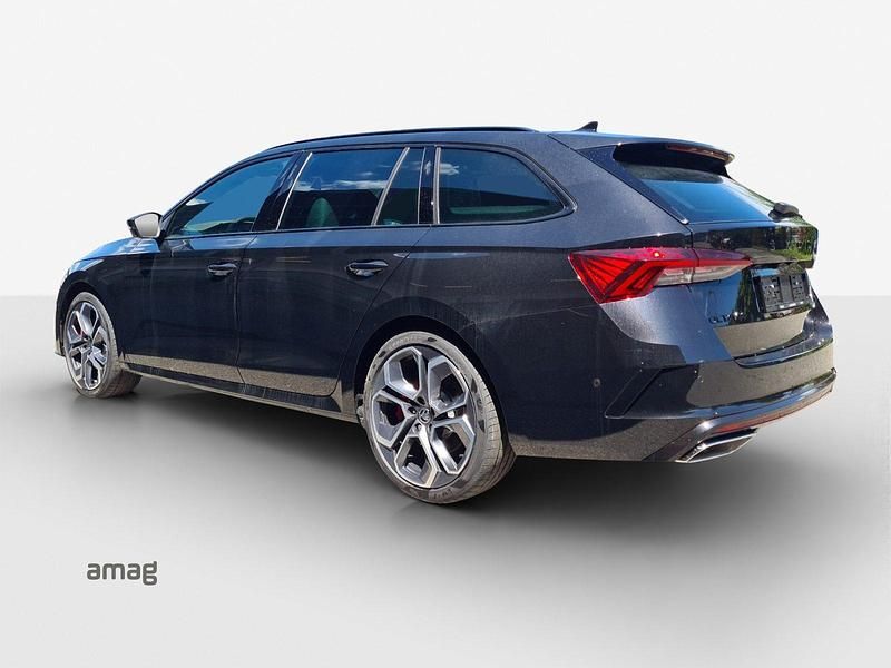Gebraucht Skoda Octavia RS 265 PS (194 kW) 2024 Magic schwarz perleffekt Kombi