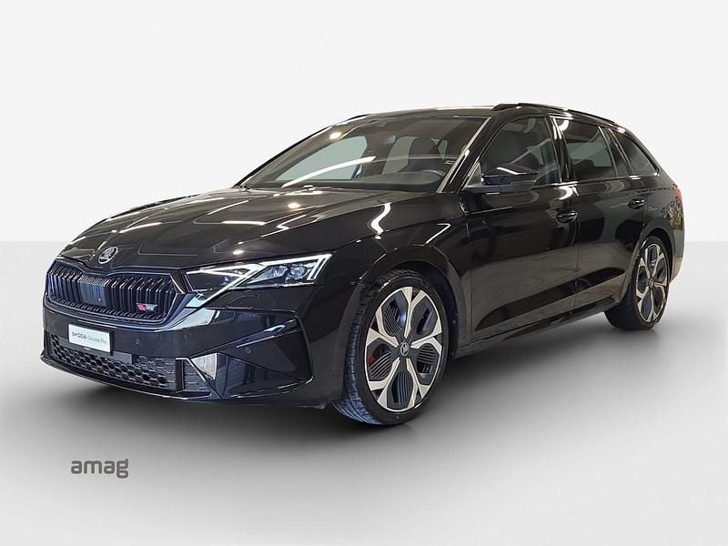 Gebraucht Skoda Octavia RS 265 PS (194 kW) 2025 Magic schwarz, perleffekt Kombi