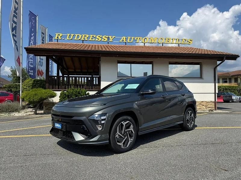 Anthracite Neu 2025 Hyundai Kona N Line SUV | CHF 35’850 (Superpreis) - Bild 1/4