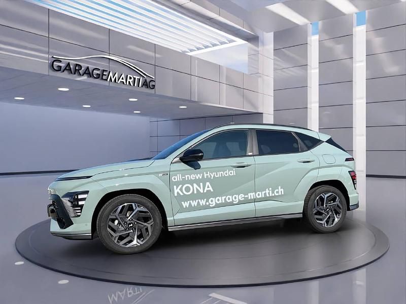 Grün Gebraucht 2024 Hyundai Kona N Line SUV | CHF 33’800 (Etwas zu teuer) - Bild 1/4