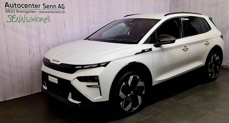 Weiss Neu 2025 Skoda Elroq RS SUV | CHF 57’980 (Teuer) - Bild 1/4