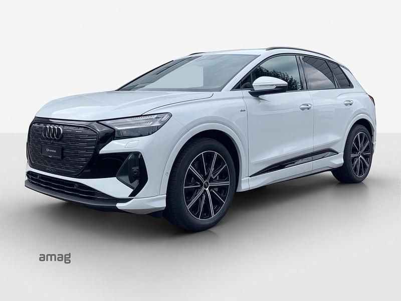 Gletscherweiss metallic Gebraucht 2025 Audi Q4 e-tron Attraction SUV | CHF 56’490 (Guter Preis) - Bild 1/4
