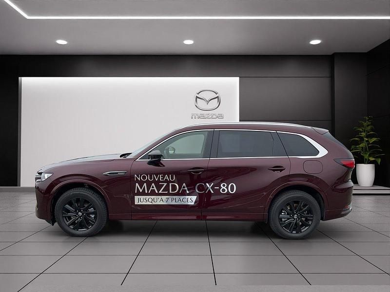 Gebraucht Mazda CX-80 Homura-Line 327 PS (240 kW) 2024 Rot SUV
