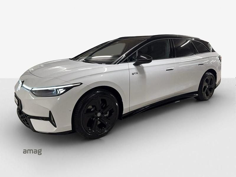 Gletscherweiss met.schwarz Gebraucht 2025 VW ID.7 GTX Kombi | CHF 66’900 (Fairer Preis) - Bild 1/4