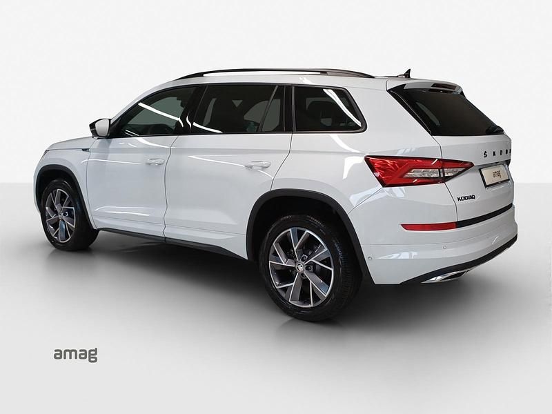 Gebraucht Skoda Kodiaq SportLine 190 PS (139 kW) 2021 Moon weiss, metallic SUV