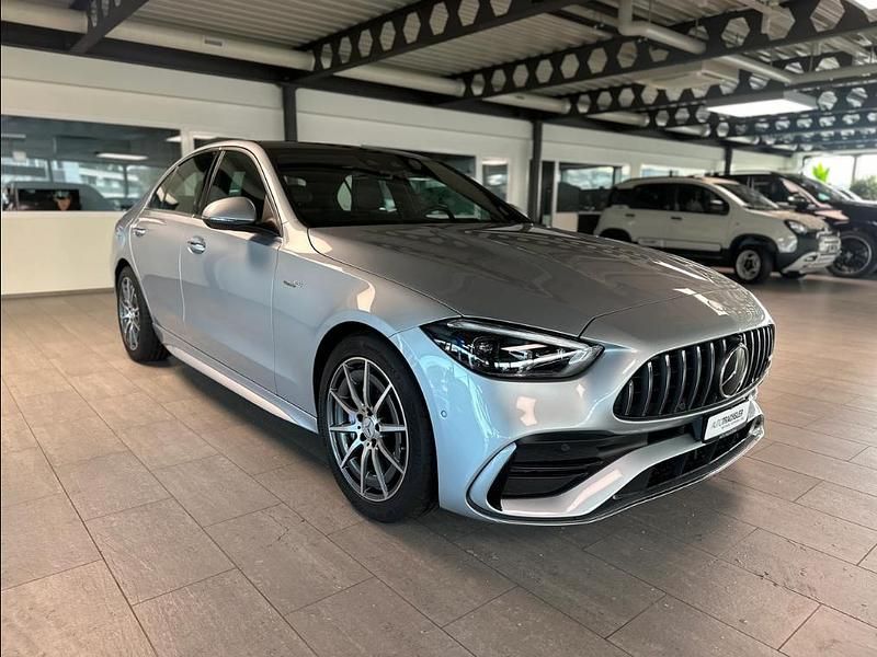 Neu Mercedes C43 AMG Executive 435 PS (319 kW) 2025 Silber Limousine