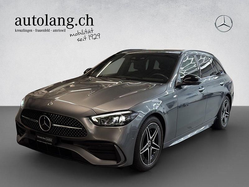 Grau Gebraucht 2022 Mercedes C300e AMG line Kombi | CHF 53’800 (Teuer) - Bild 1/4