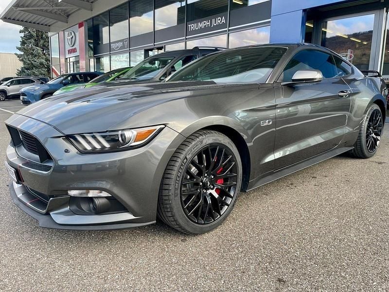 Gebraucht Ford Mustang GT Premium 426 PS (313 kW) 2016 Anthrazit Coupé