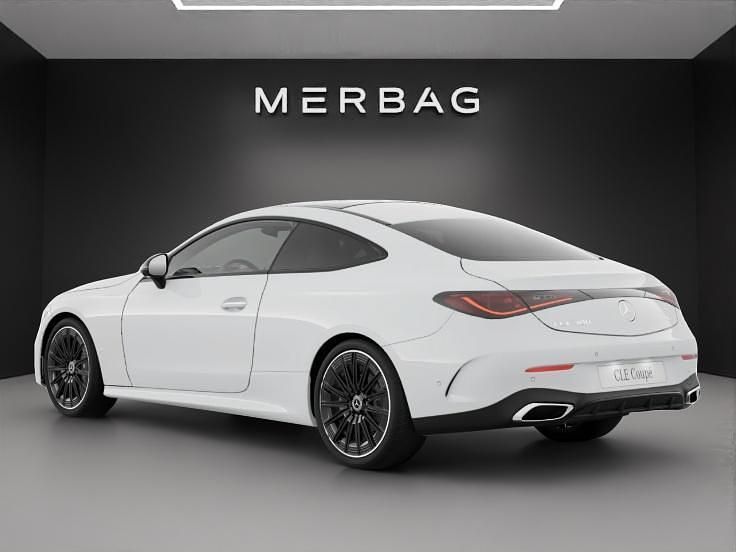 Neu Mercedes CLE300 258 PS (189 kW) 2026 Weiss Coupé
