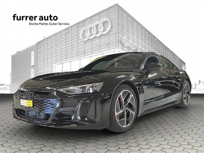 Schwarz Gebraucht 2021 Audi e-tron GT quattro Ambiente Limousine | CHF 59’900 (Superpreis) - Bild 1/4