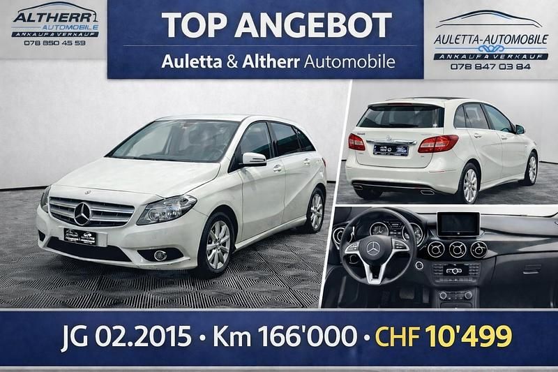 Gebraucht Mercedes B220 170 PS (125 kW) 2015 Van / Kleinbus