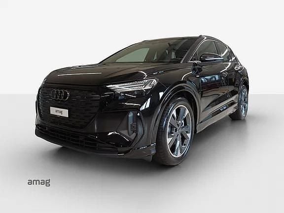 Mythosschwarz metallic Gebraucht 2025 Audi Q4 e-tron Ambiente SUV | CHF 52’990 (Superpreis) - Bild 1/4