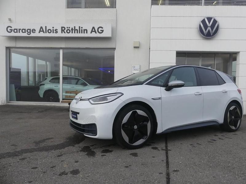 Gebraucht VW ID.3 Pro Performance 150 kW (204 PS) 2020 Weiss Kleinwagen