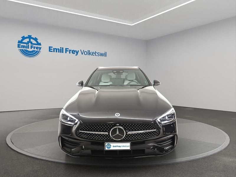 Gebraucht Mercedes C220 AMG line 220 PS (161 kW) 2024 Schwarz Kombi