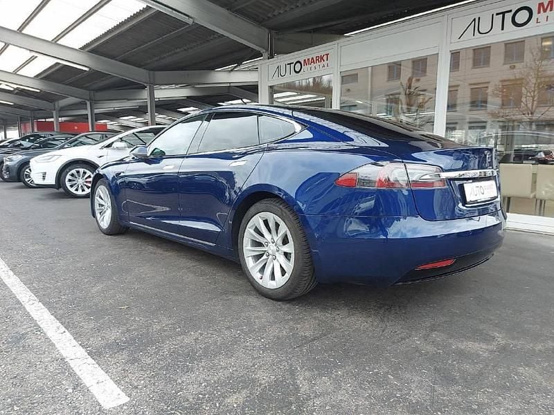 Gebraucht Tesla Model S 386 kW (525 PS) 2017 Blau Kleinwagen