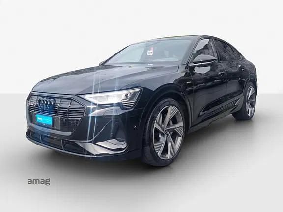 Gebraucht Audi e-tron Sportback Black Edition 300 kW (408 PS) 2021 Mythosschwarz metallic SUV