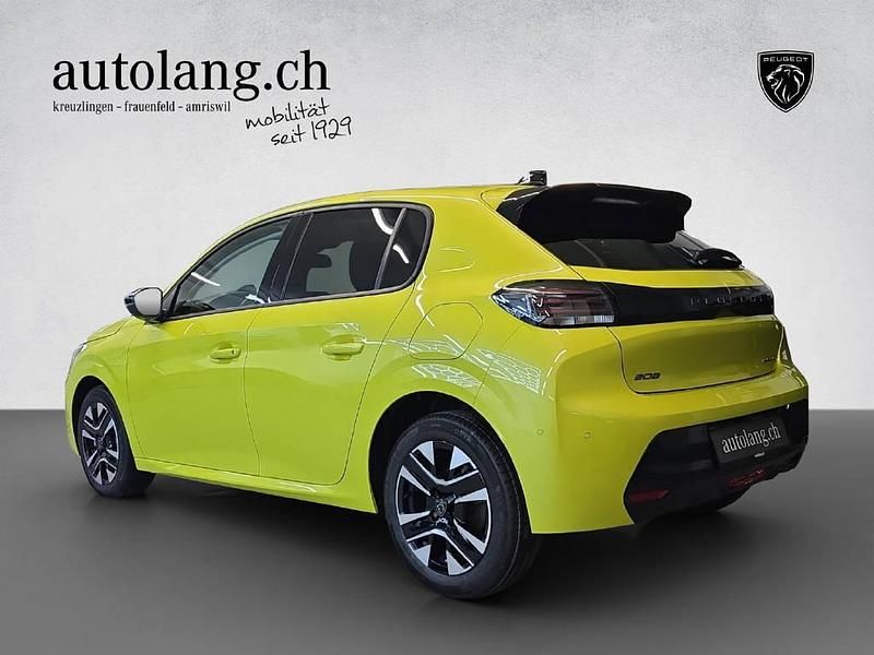 Neu Peugeot 208 Allure Premium 110 PS (80 kW) 2025 Gelb Kleinwagen