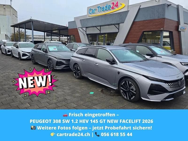 Neu Peugeot 308 SW GT 145 PS (106 kW) 2026 Weiss Kombi