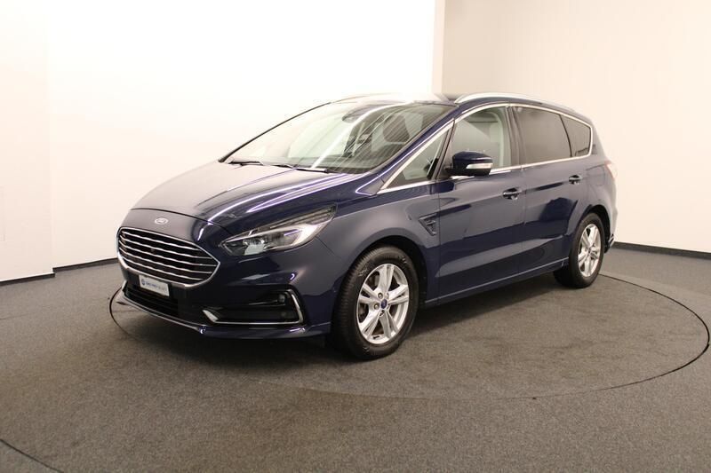 Gebraucht Ford S-MAX Titanium 150 PS (110 kW) 2020 Blau Van / Kleinbus