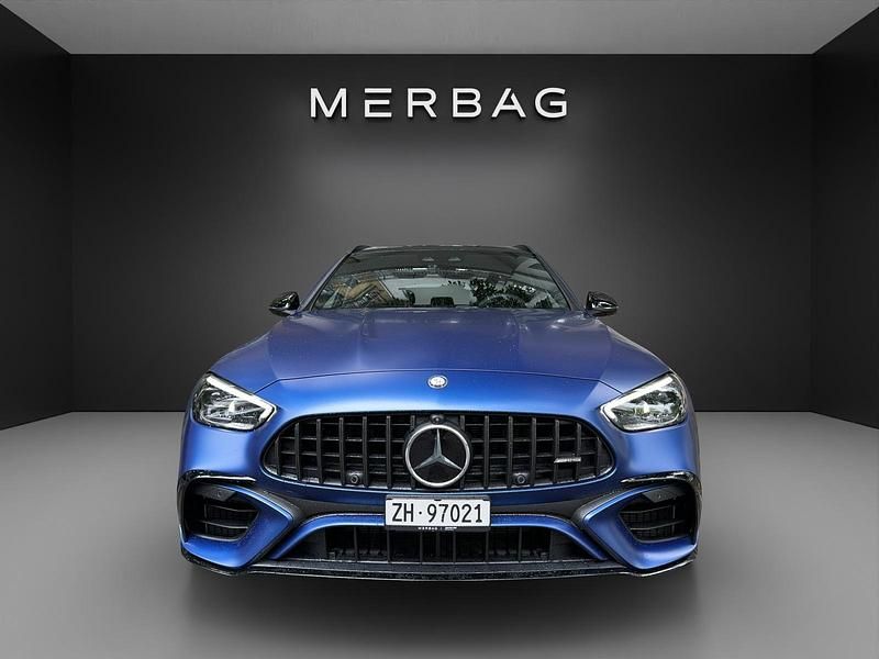 Gebraucht Mercedes C63S AMG AMG 476 PS (350 kW) 2023 Blau Kombi