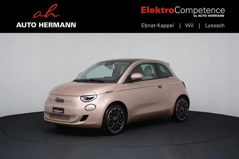 Neu Fiat 500e La Prima 87 kW (119 PS) 2025 Gold Kleinwagen