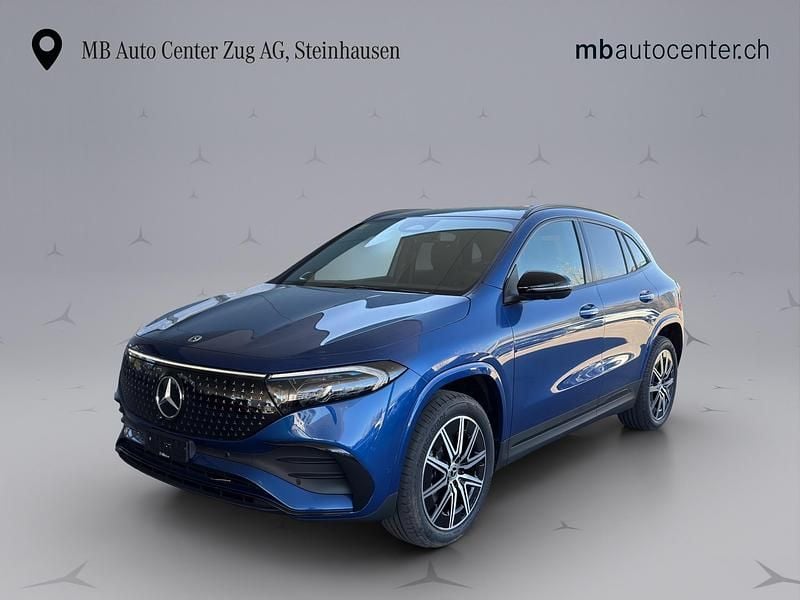 Blau Gebraucht 2023 Mercedes EQA350 AMG line SUV | CHF 59’900 - Bild 1/4