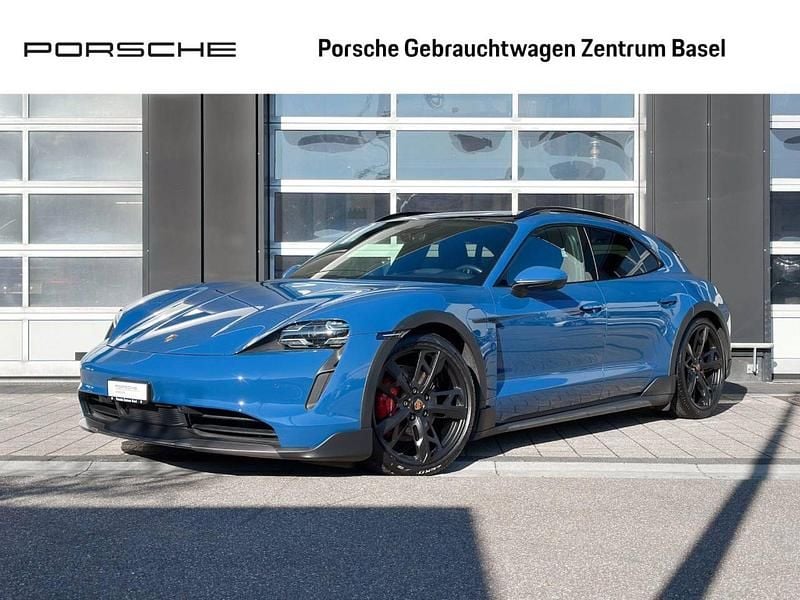 Gebraucht Porsche Taycan 4S Cross Turismo 419 kW (571 PS) 2021 Blau Limousine