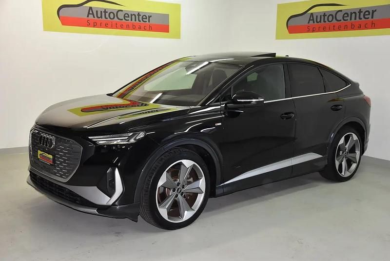 Gebraucht Audi Q4 Sportback e-tron S-Line 219 kW (299 PS) 2025 Schwarz SUV