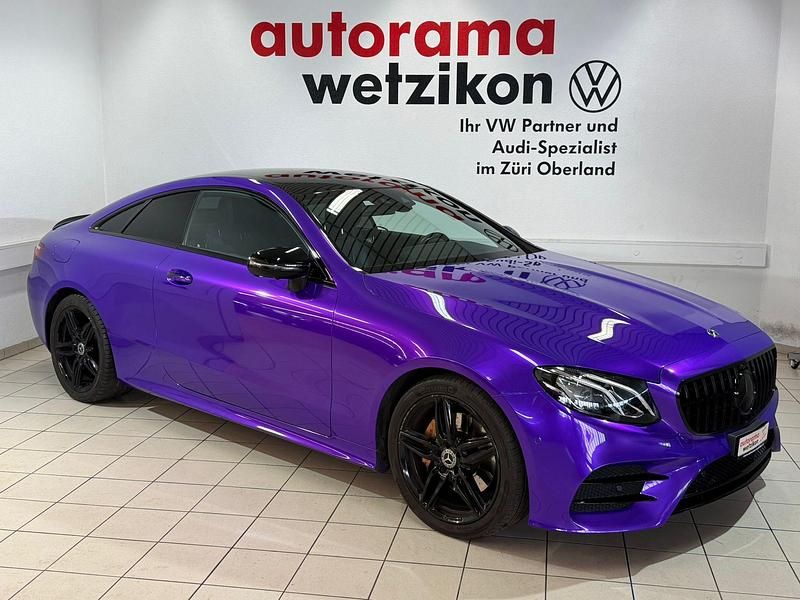 Gebraucht Mercedes E200 AMG line 184 PS (135 kW) 2017 Violett Coupé