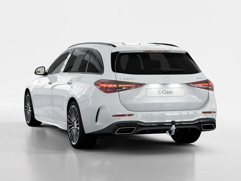 Neu Mercedes C220 AMG line 220 PS (161 kW) 2025 Weiss Kombi