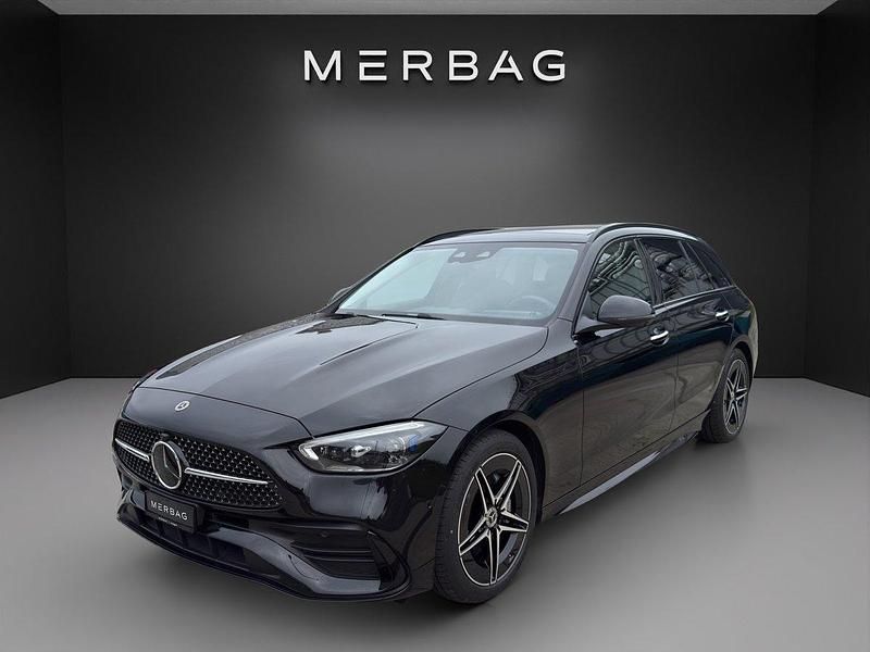 Gebraucht Mercedes C200 204 PS (150 kW) 2024 Schwarz Kombi