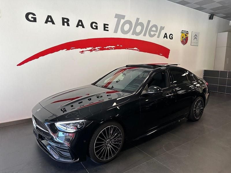 Gebraucht Mercedes C220 AMG line 220 PS (161 kW) 2025 Schwarz Limousine